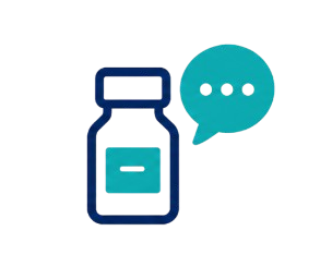 Medication counseling icon